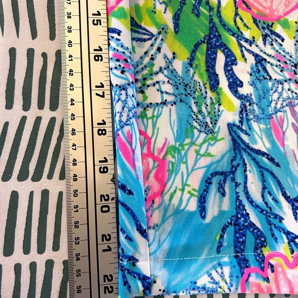 Bela Vida Coastal Print Pull-On Pants | Size 6 - Picture 9 of 10